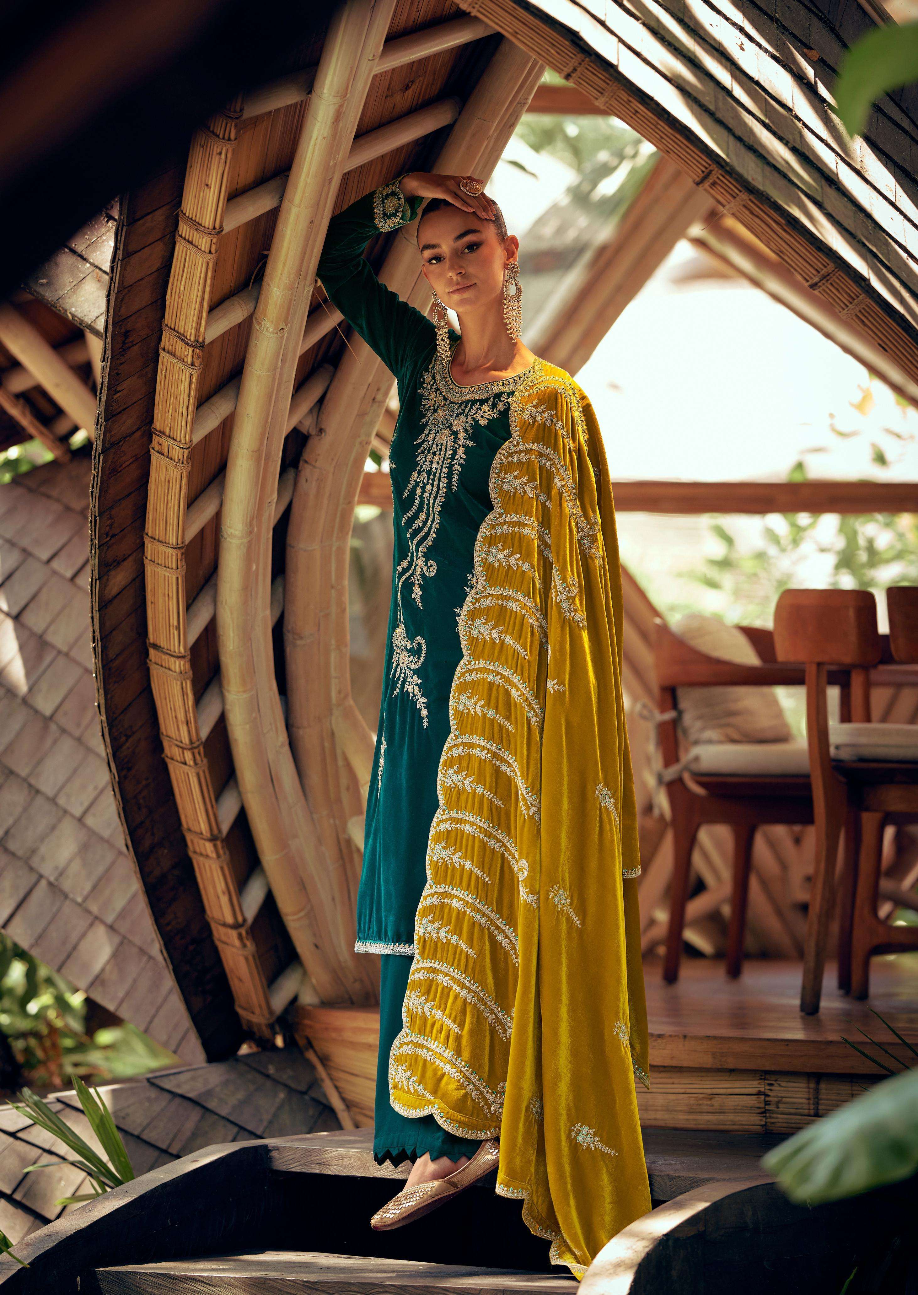 Mumtaz Rang E Makhmali Designer Embroidery Salwar Kameez Wholesale catalog