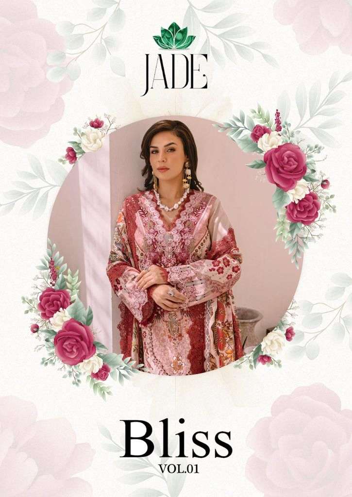 	N. Jade Bliss Vol-1 – Dress Material -Wholesale Catalog