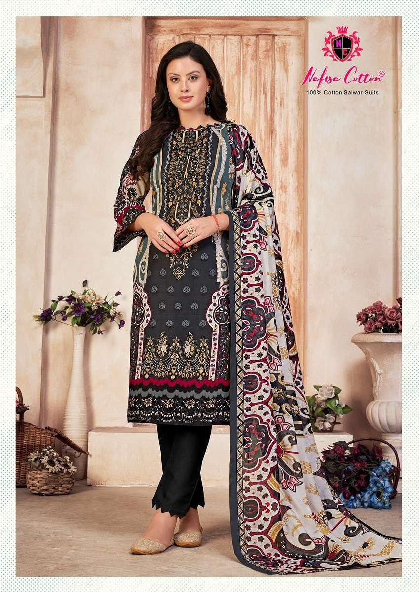 Nafisa Mahera Karachi Suit Dress Material -Dress Material