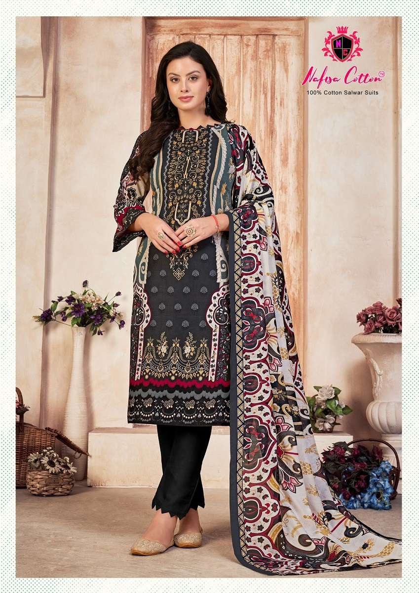 Embroidered Vol 5 Ishaal Prints Lawn Karachi Salwar Suits – Kavya Style Plus