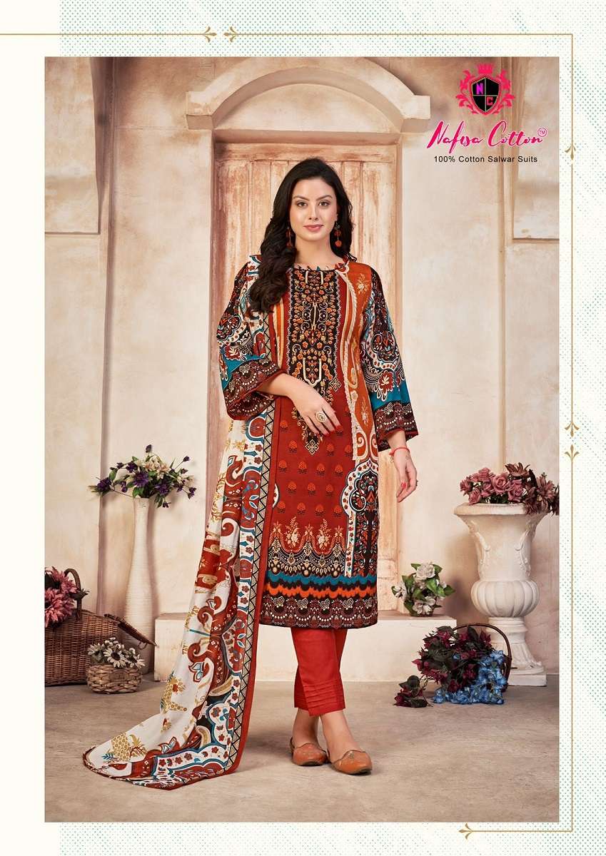 Nafisa Mahera Karachi Suit Dress Material -Dress Material