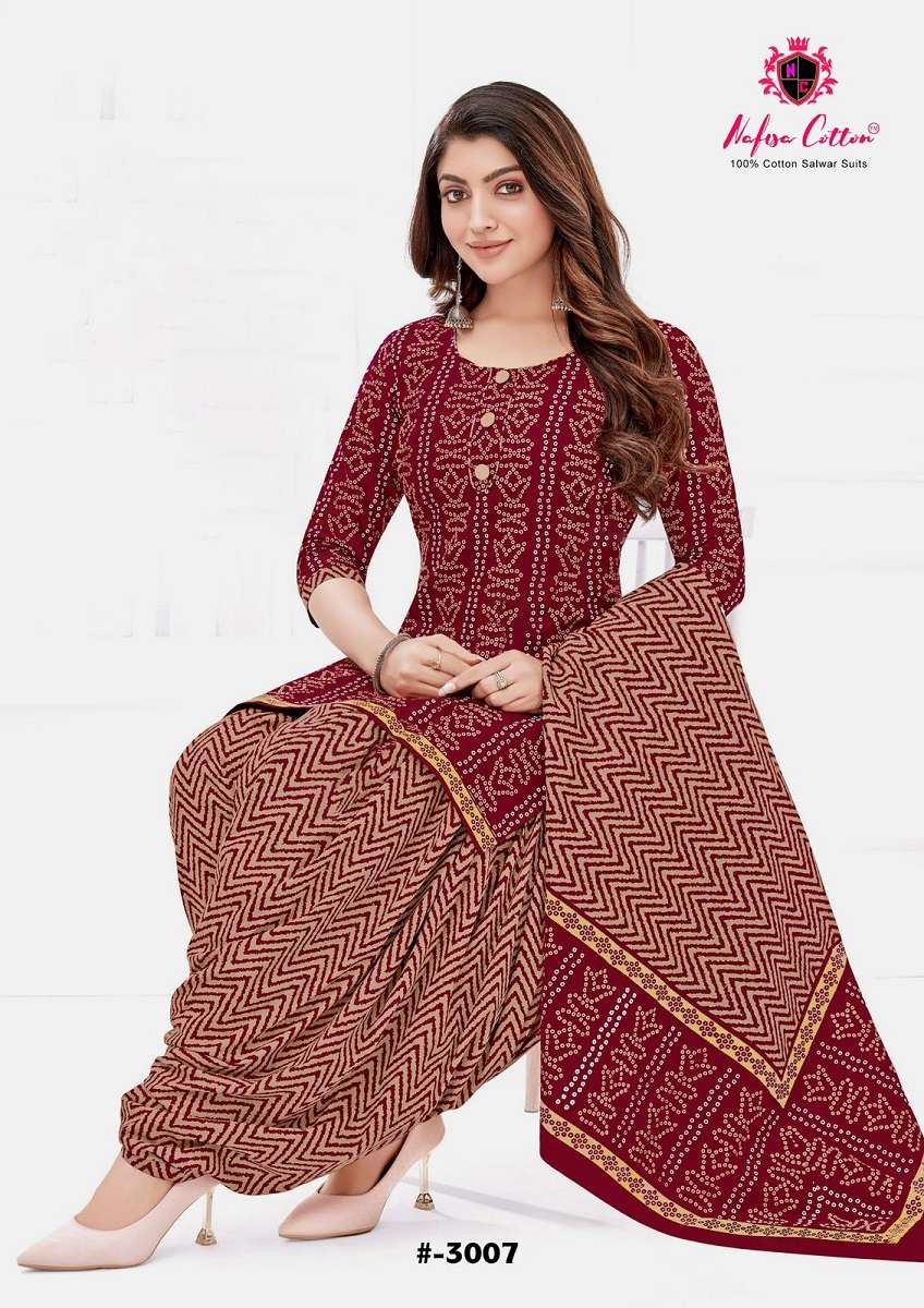 Nafisa Seven Star Vol-3 – Dress Material - Wholesale Catalog