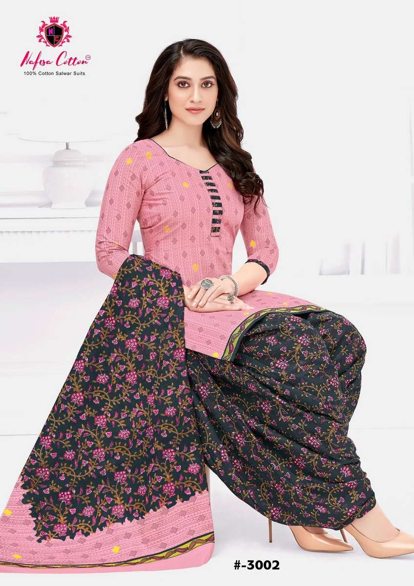 Nafisa Seven Star Vol-3 – Dress Material - Wholesale Catalog