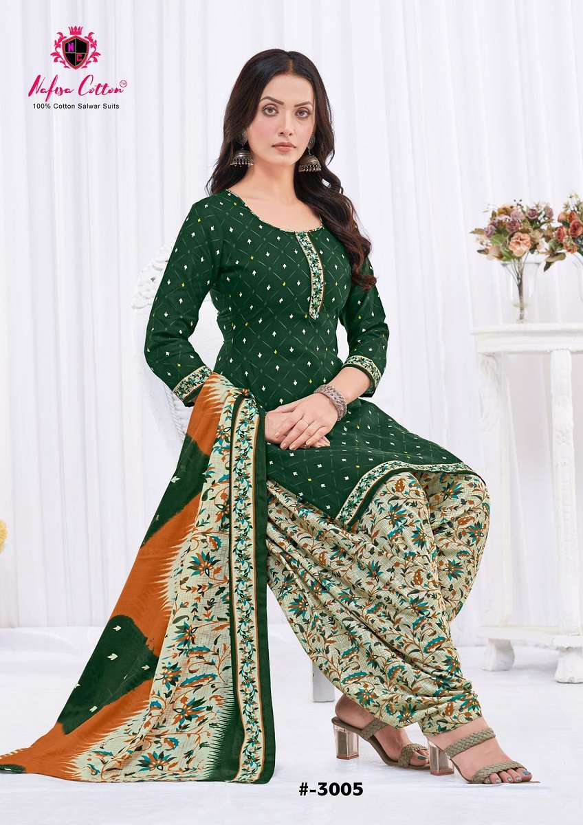 Nafisa Seven Star Vol-3 – Dress Material - Wholesale Catalog