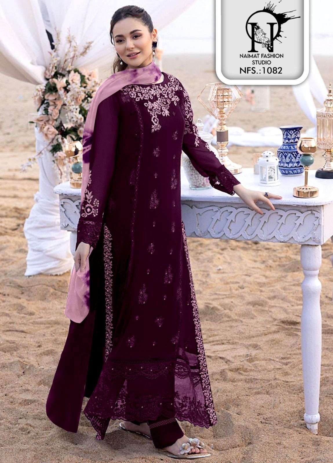 Naimat Fashion Studio 1082 Designer Pakistani Wholesale catalog