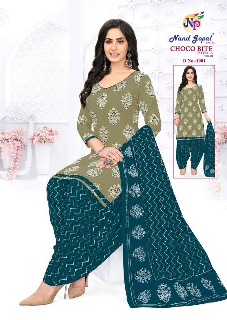  Nand Gopal Choco Bite Patiyala Vol -1 -Wholesale Catalog