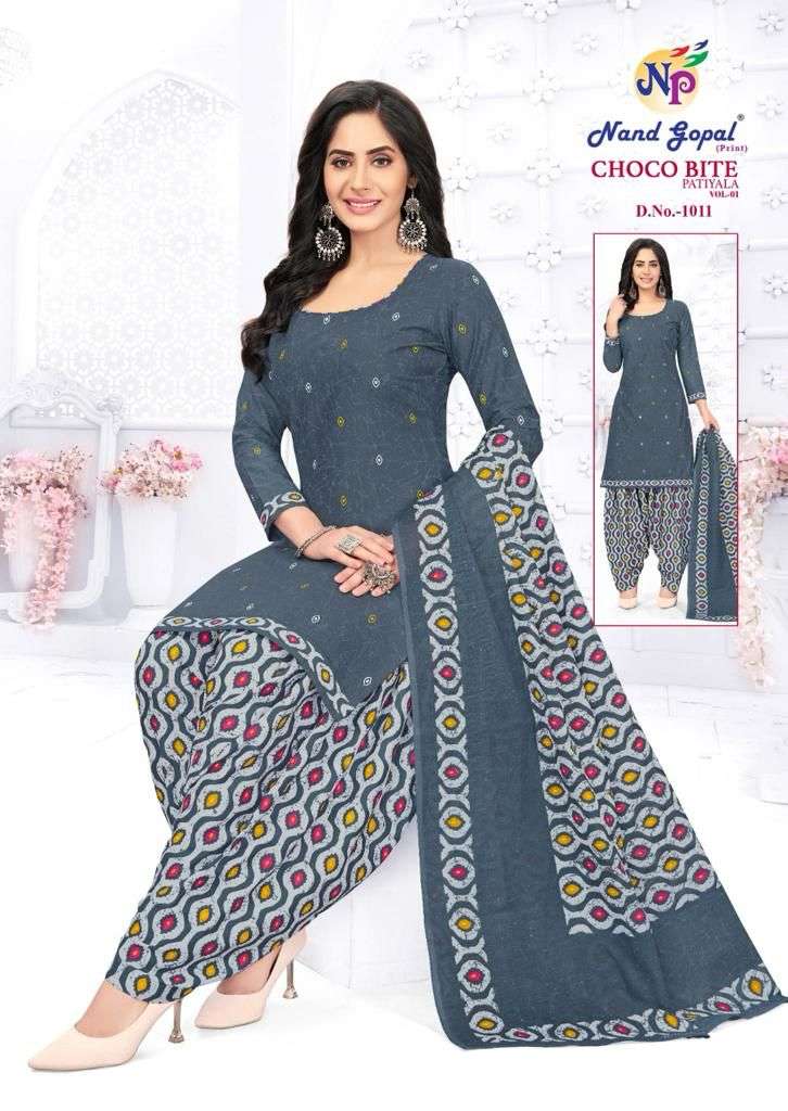 Nand Gopal Choco Bite Patiyala Vol -1 -Wholesale Catalog