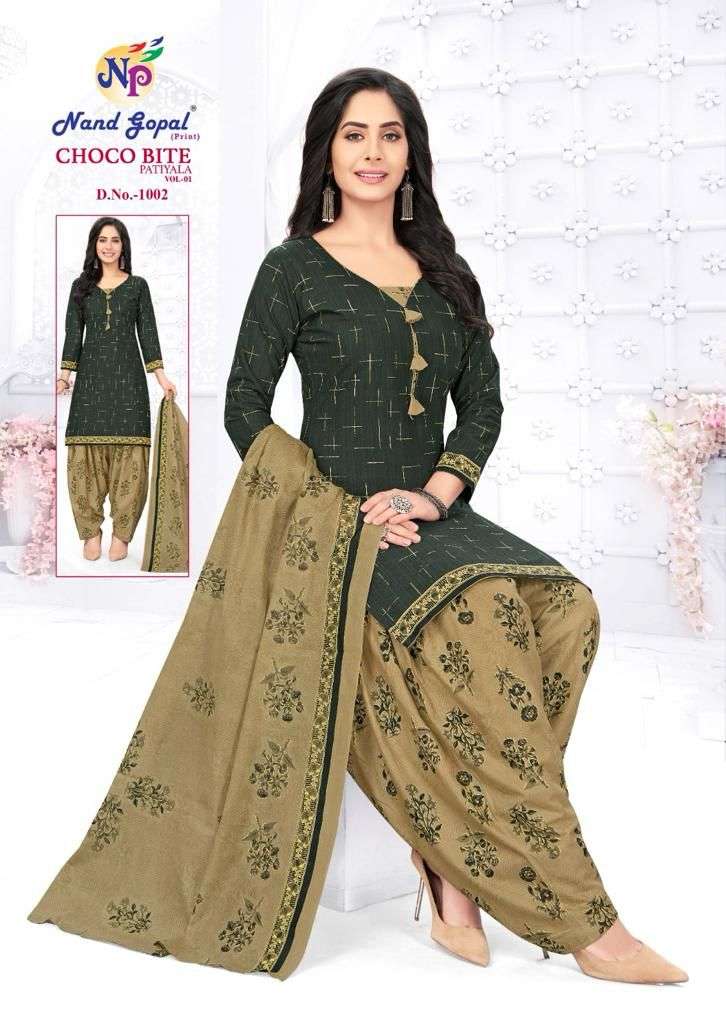  Nand Gopal Choco Bite Patiyala Vol -1 -Wholesale Catalog