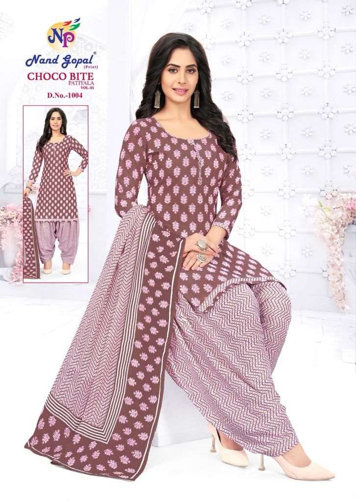  Nand Gopal Choco Bite Patiyala Vol -1 -Wholesale Catalog