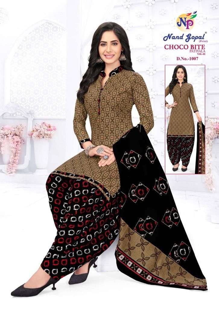  Nand Gopal Choco Bite Patiyala Vol -1 -Wholesale Catalog