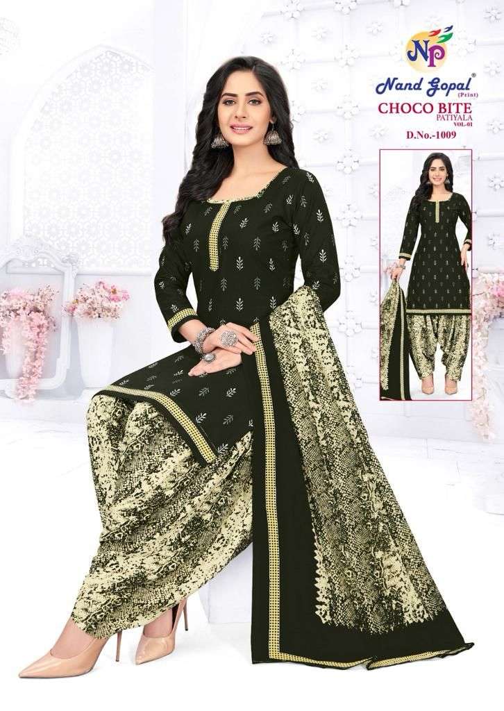  Nand Gopal Choco Bite Patiyala Vol -1 -Wholesale Catalog