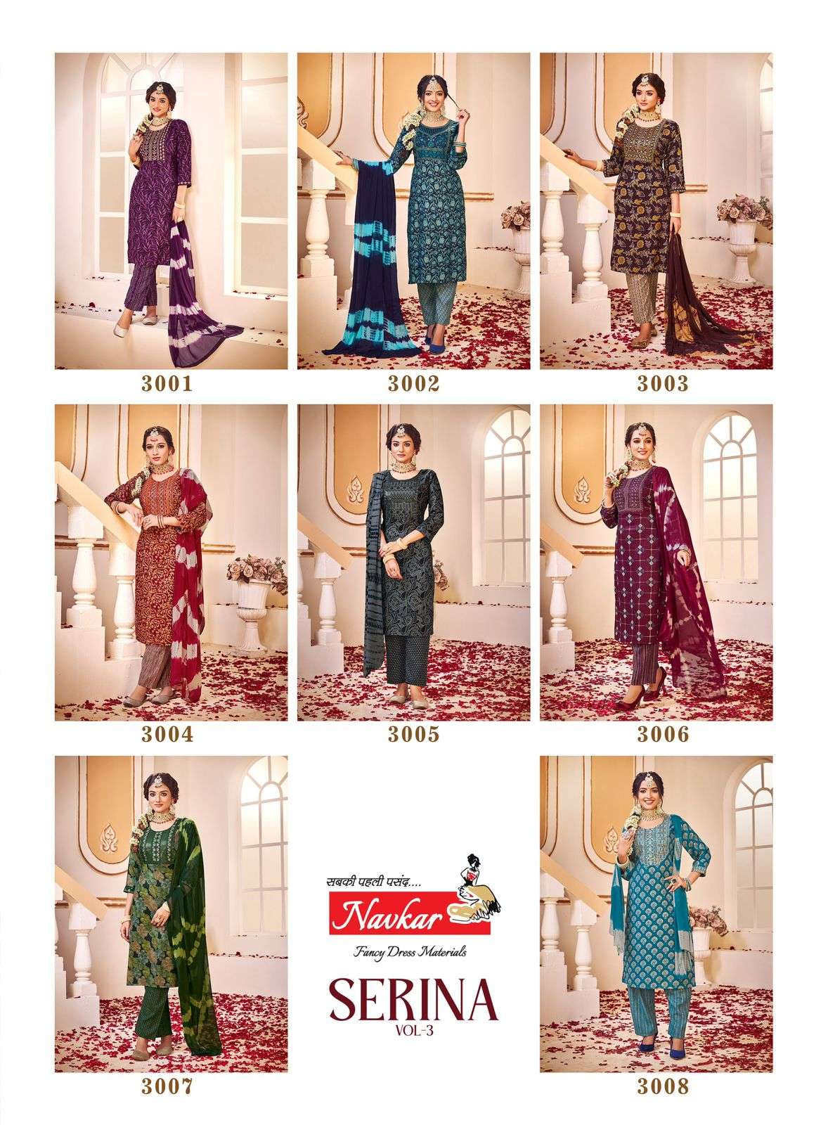 NAVKAR SERINA vol -3 Kurti Wholesale catalog