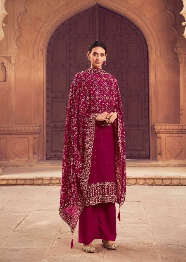 Nitya Vol 185 Embroidery Georgette Salwar Suit Wholesale catalog