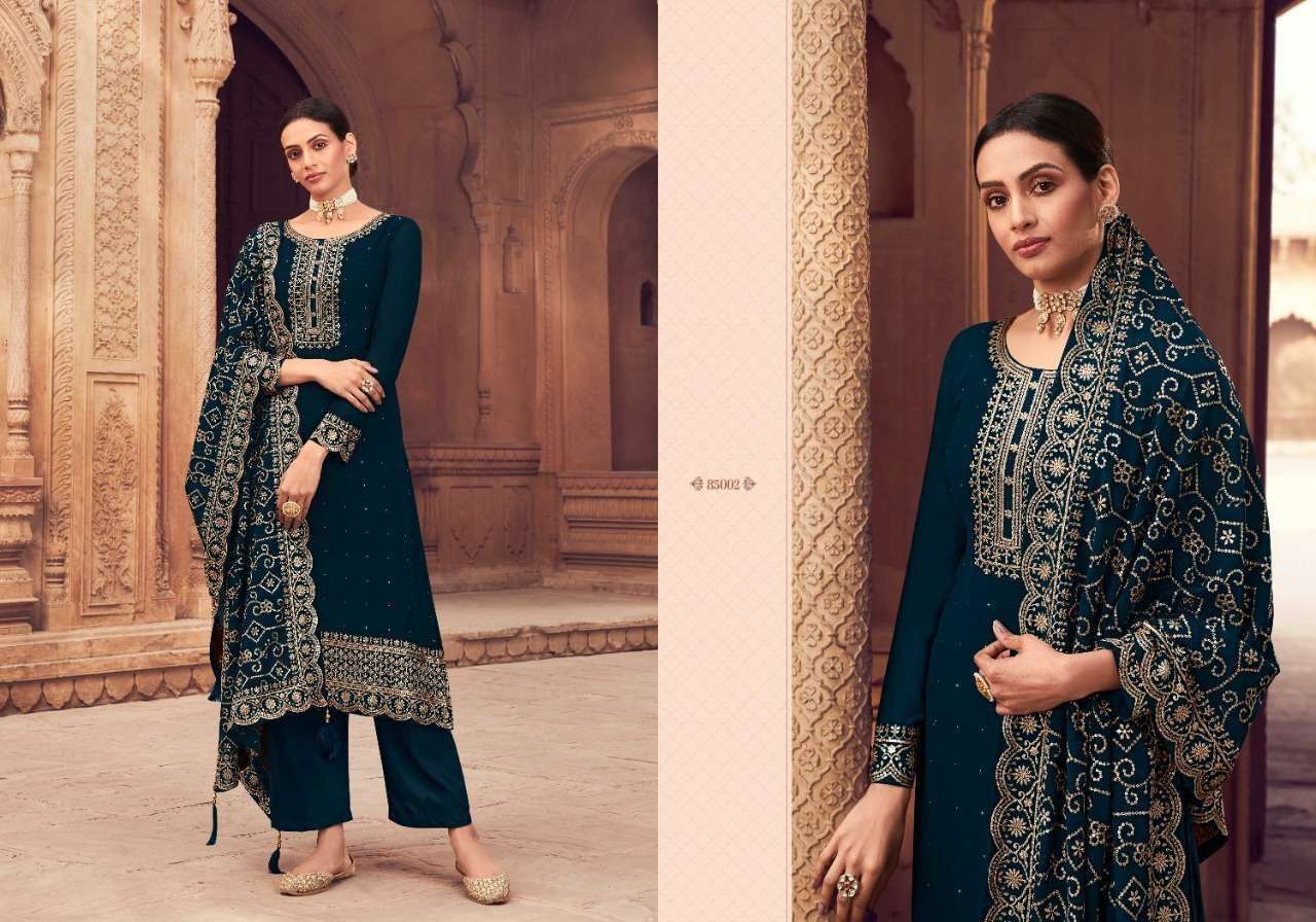 Nitya Vol 185 Embroidery Georgette Salwar Suit Wholesale catalog