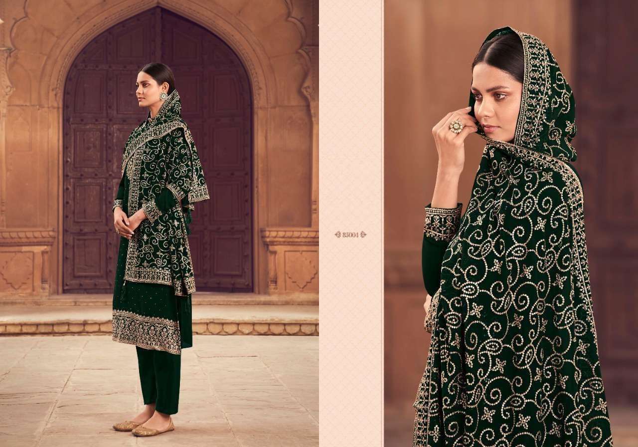 Nitya Vol 185 Embroidery Georgette Salwar Suit Wholesale catalog