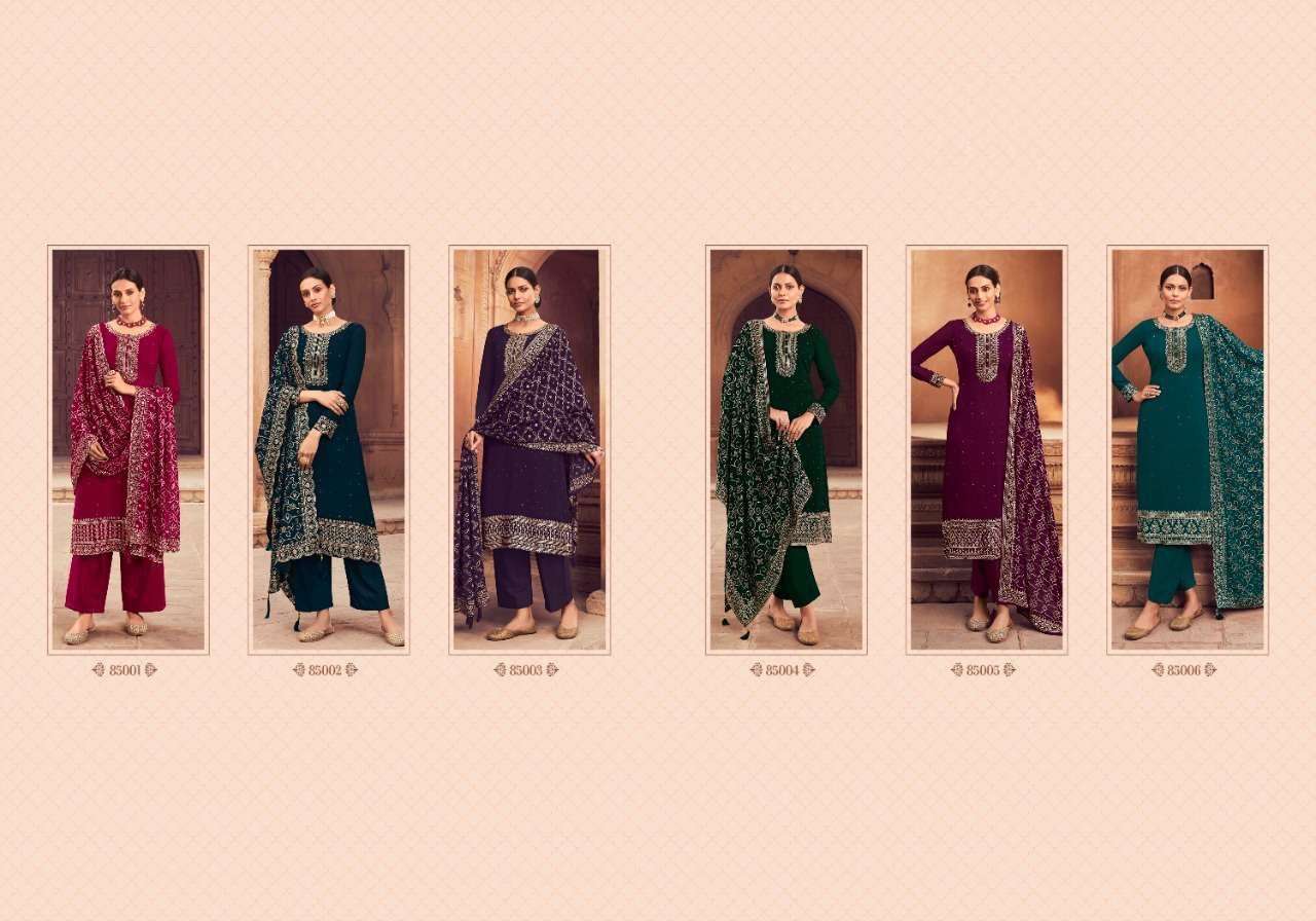 Nitya Vol 185 Embroidery Georgette Salwar Suit Wholesale catalog