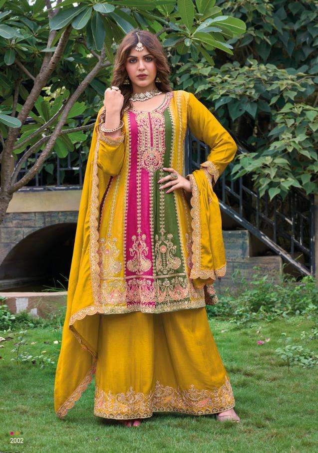 ORRA-2 Heavy Chinon  Salwar Kameez Wholesale catalog