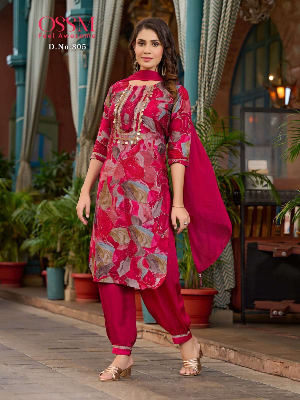 OSSM AFGHANI Vol 03 Kurti Wholesale catalog