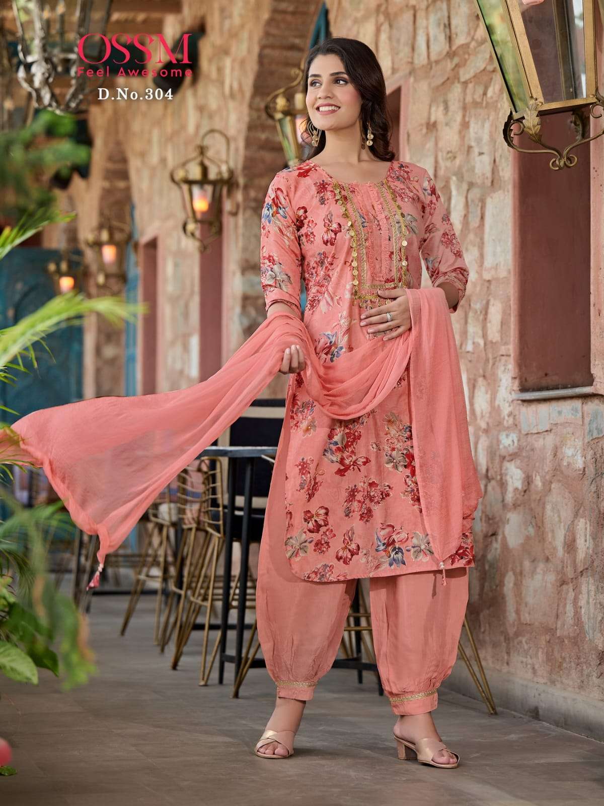 OSSM AFGHANI Vol 03 Kurti Wholesale catalog