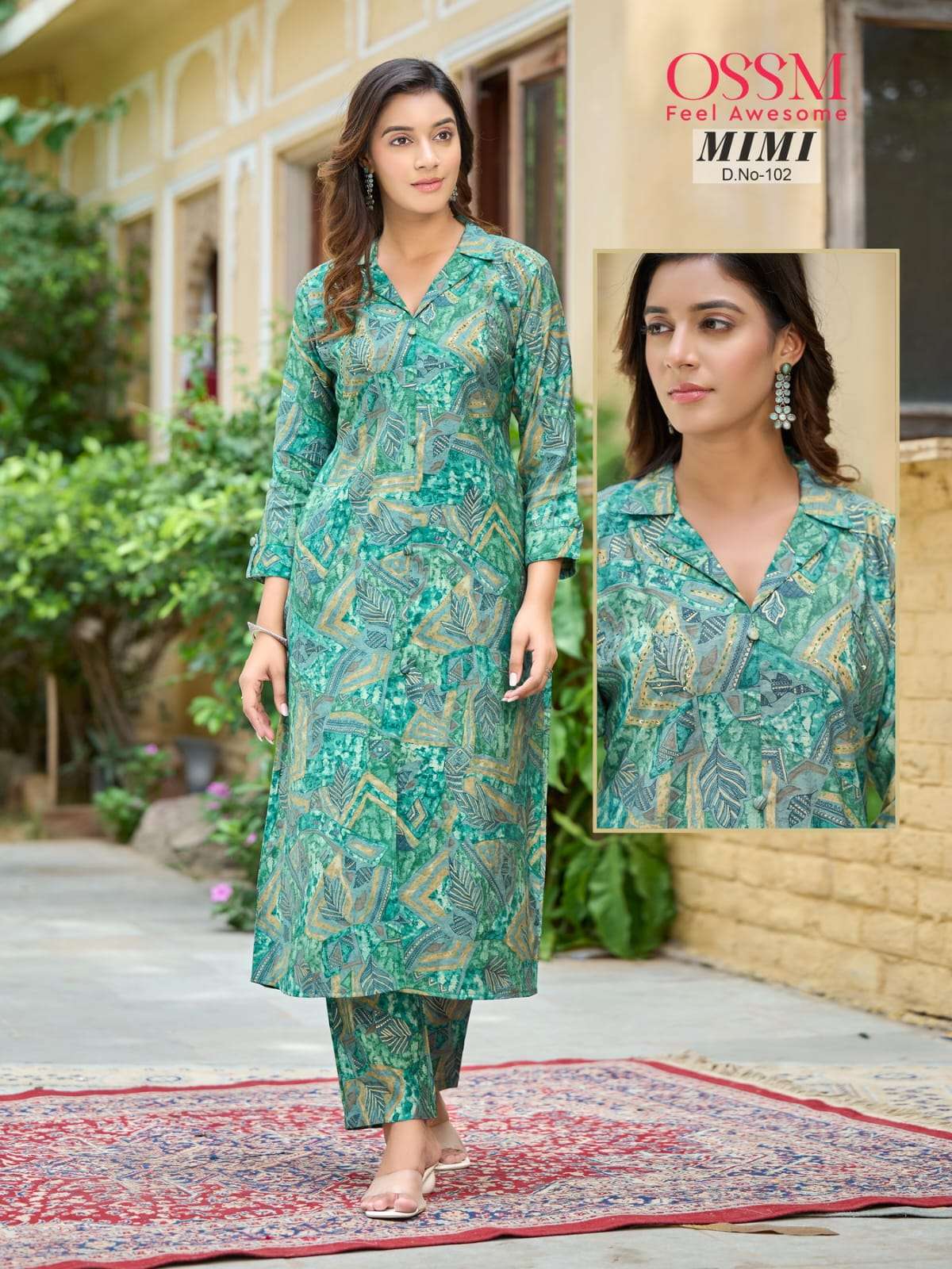 OSSM MIMI Co-ord Set Kurti Wholesale catalog