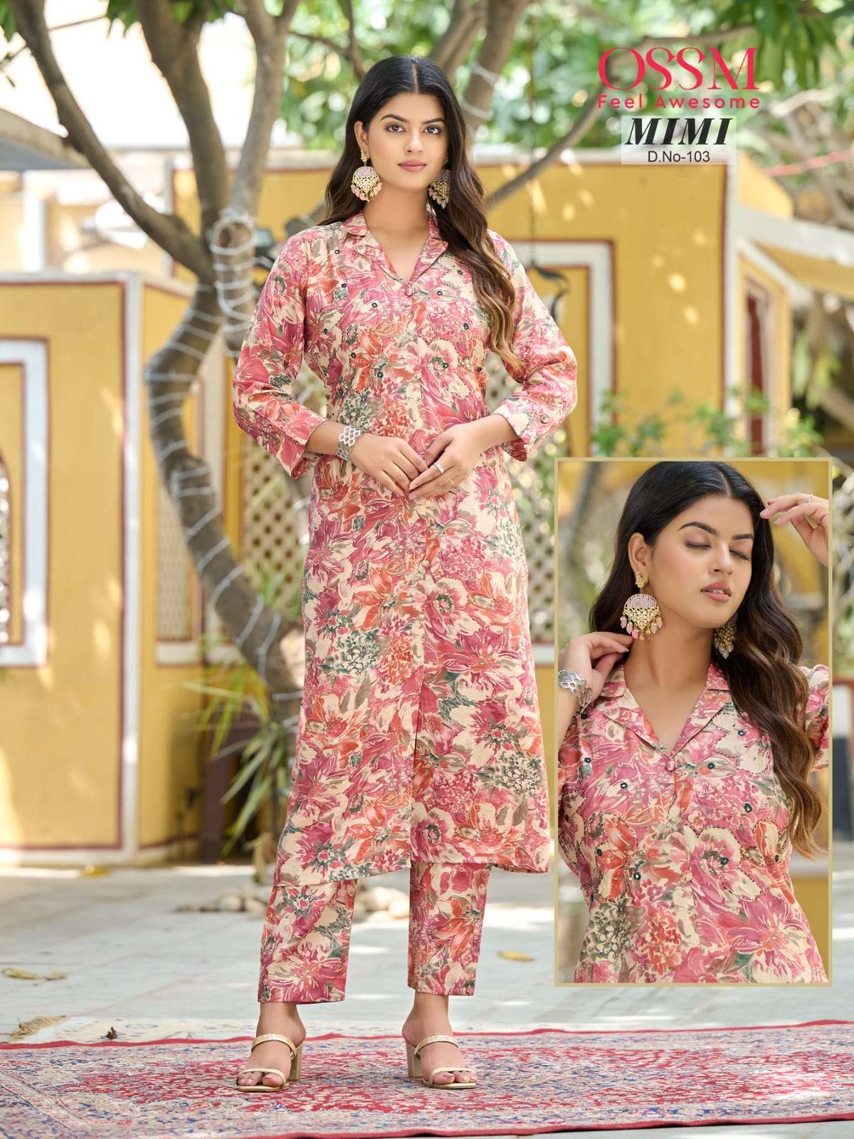 OSSM MIMI Co-ord Set Kurti Wholesale catalog
