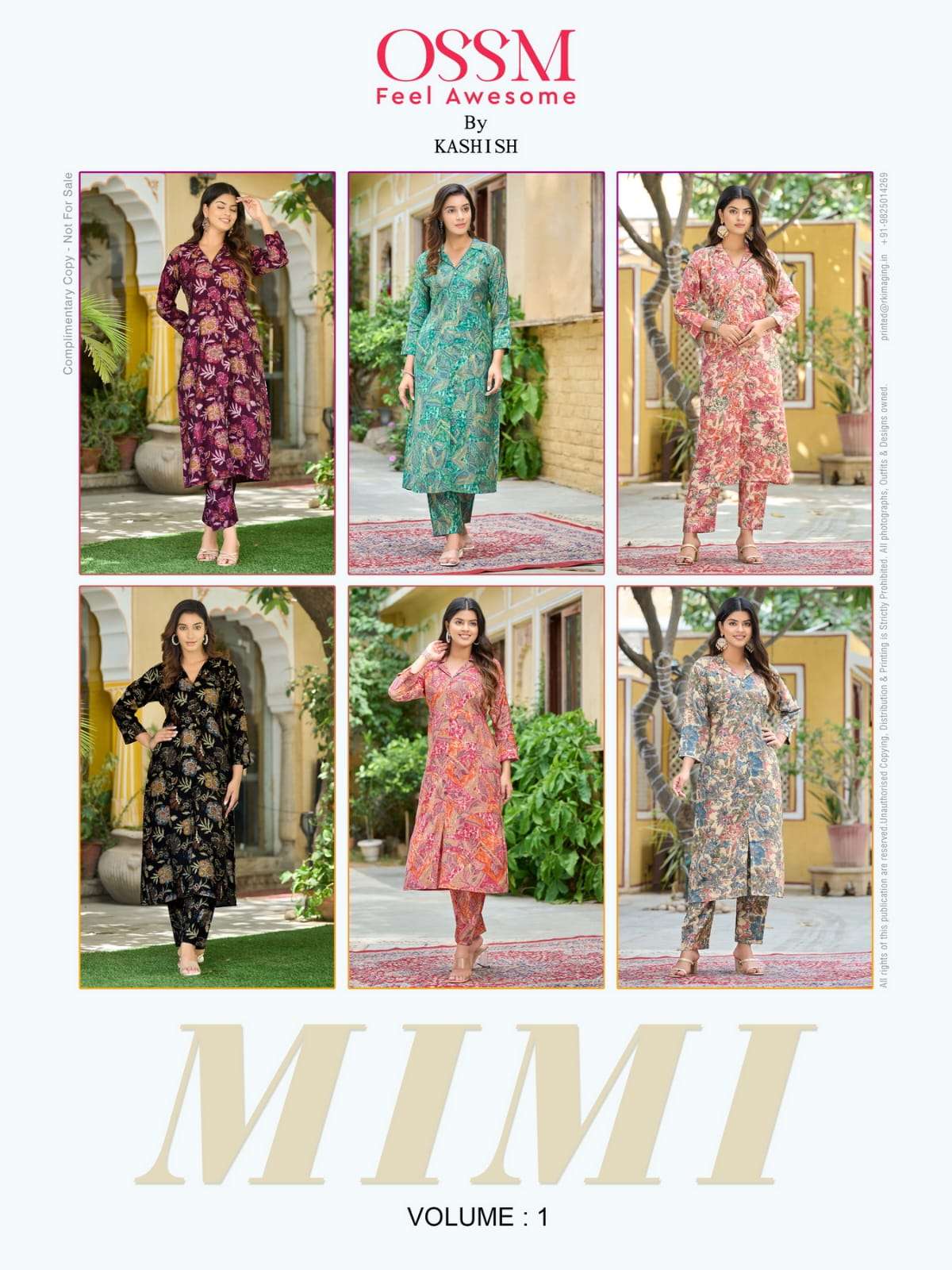 OSSM MIMI Co-ord Set Kurti Wholesale catalog