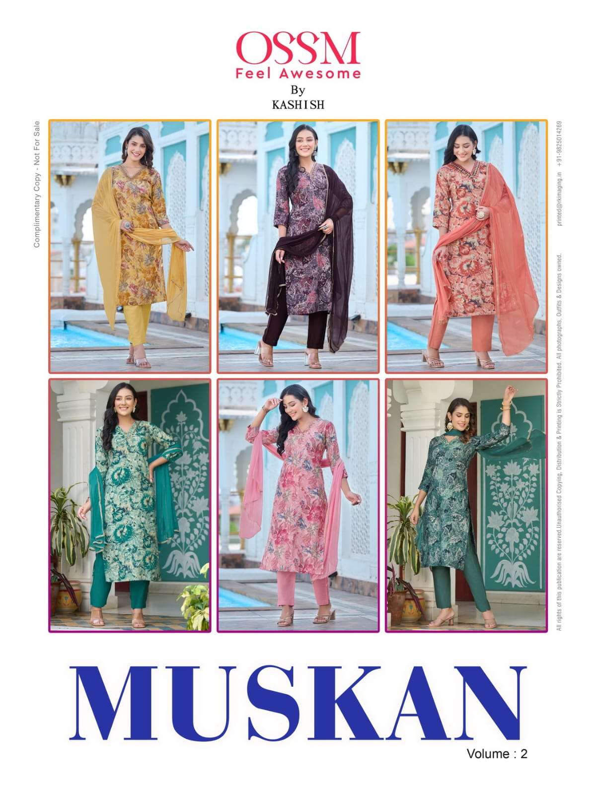 OSSM MUSKAN Vol 02 Kurti Wholesale catalog