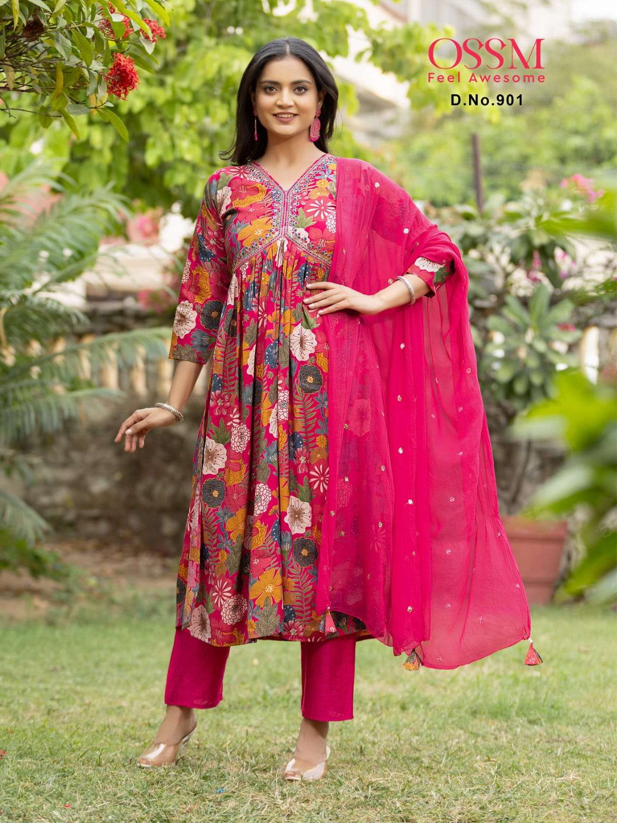 OSSM RESHAM vol 09 Kurti Wholesale catalog