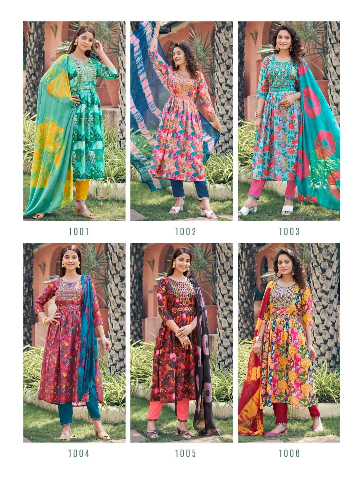 PARRA STUDIO RANGIN NAYRA CUT VOL 1 Kurti Wholesale catalog