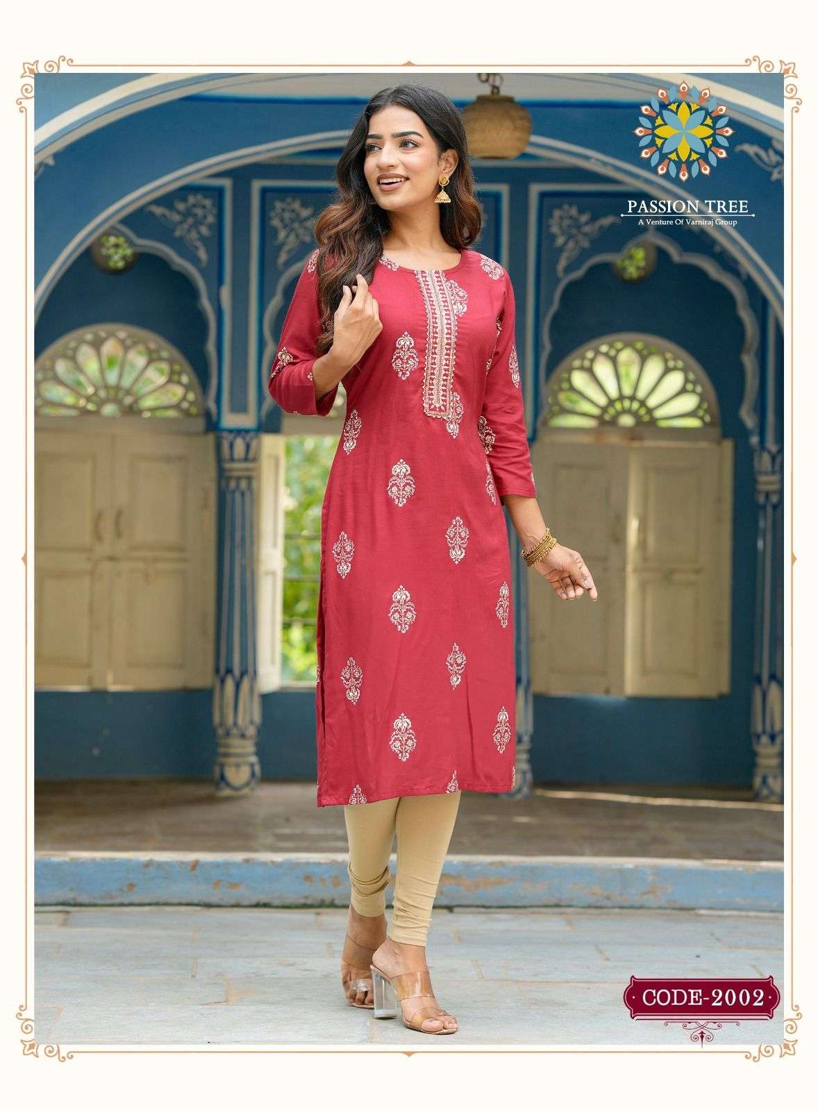 PASSION TREE ALBELI Vol.2 Kurti Wholesale catalog