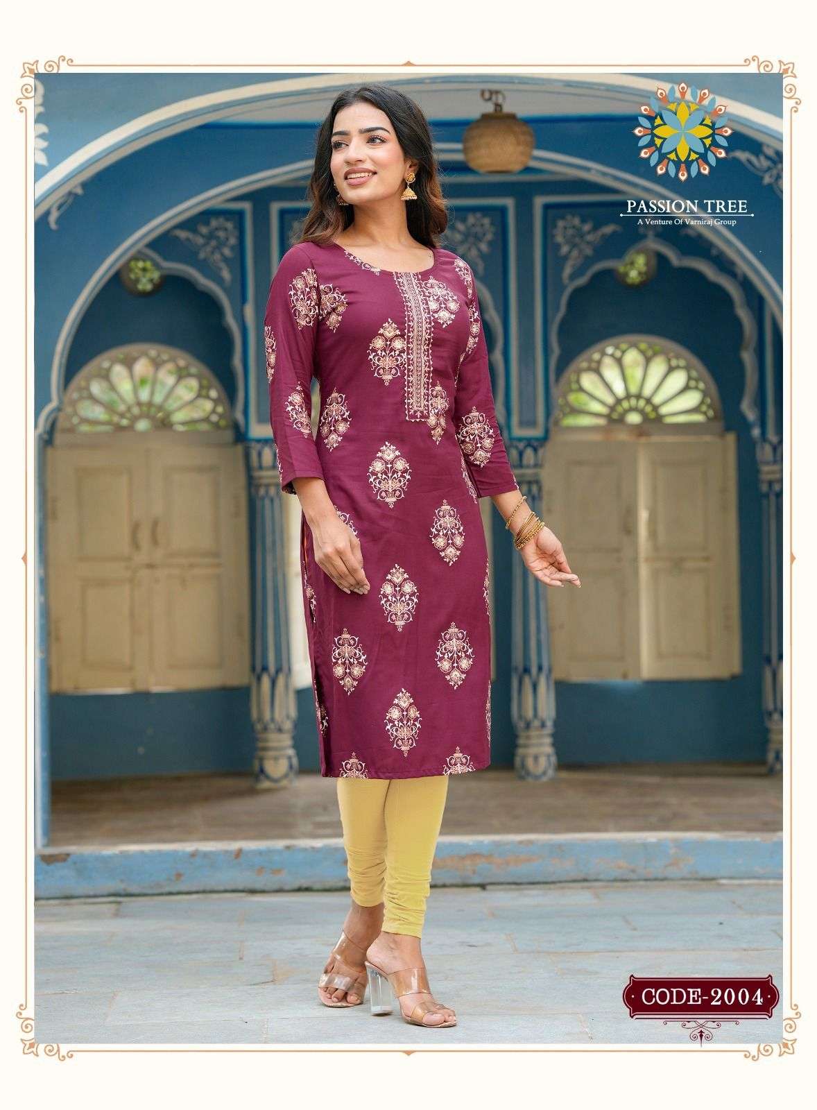 PASSION TREE ALBELI Vol.2 Kurti Wholesale catalog