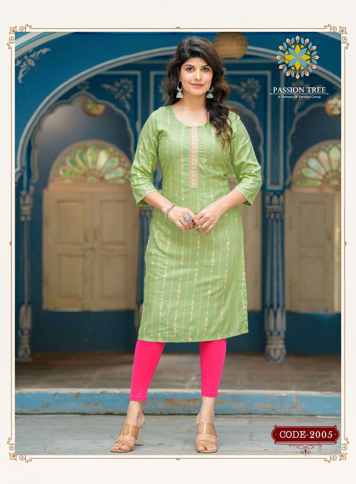 PASSION TREE ALBELI Vol.2 Kurti Wholesale catalog