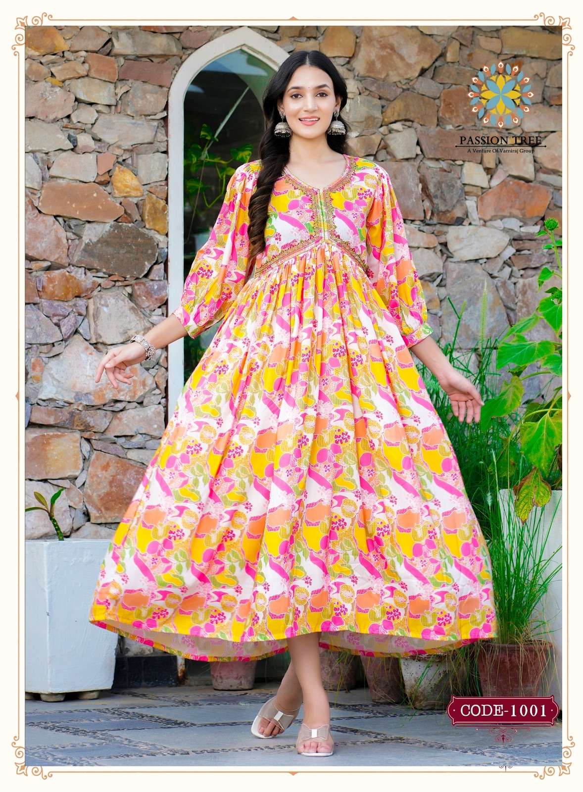 PASSION TREE FASHIONISTA Vol-2 ALIYA CUT Kurti Wholesale catalog