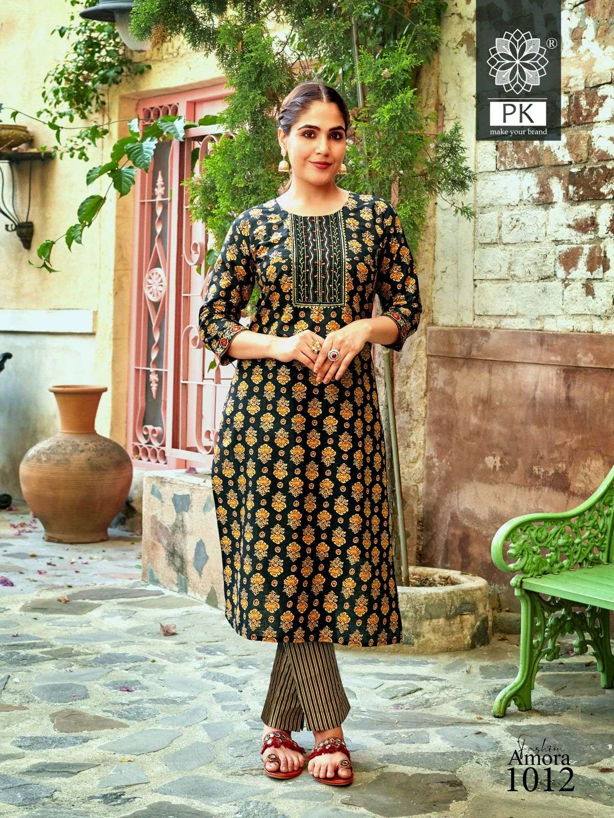 PK FASHION AMORA VOL 1 Kurti Wholesale catalog