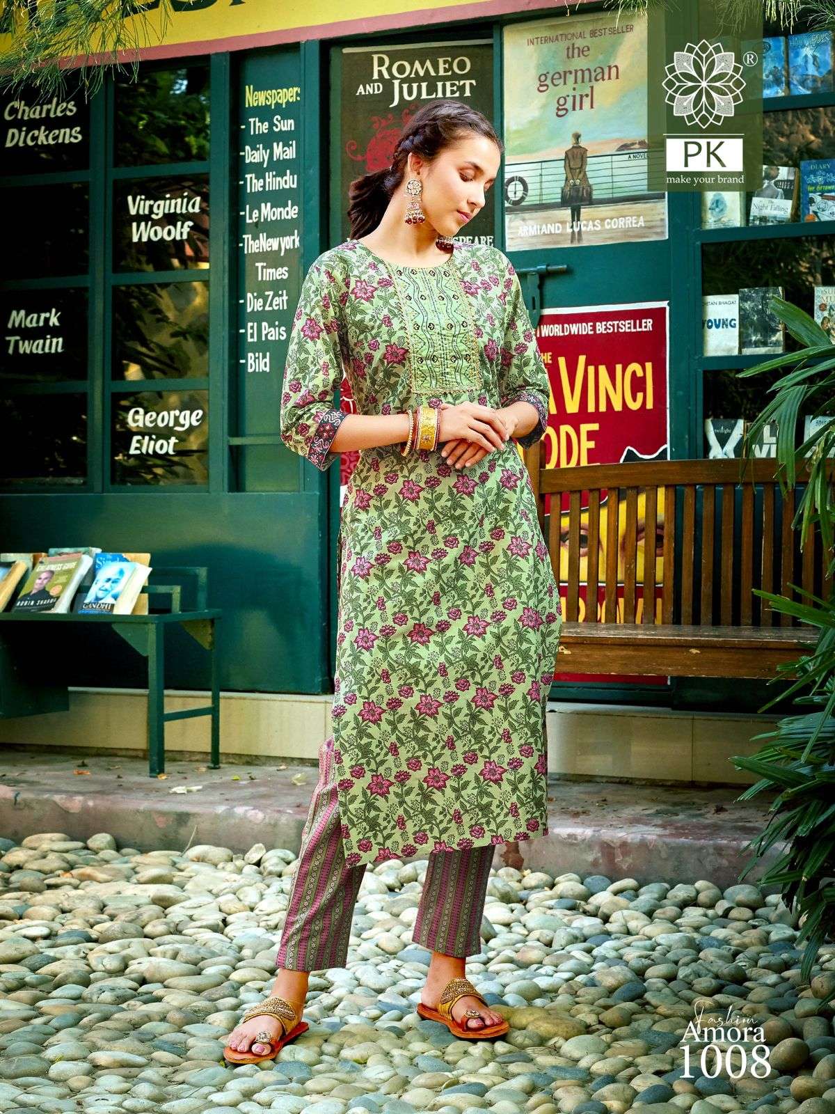 PK FASHION AMORA VOL 1 Kurti Wholesale catalog