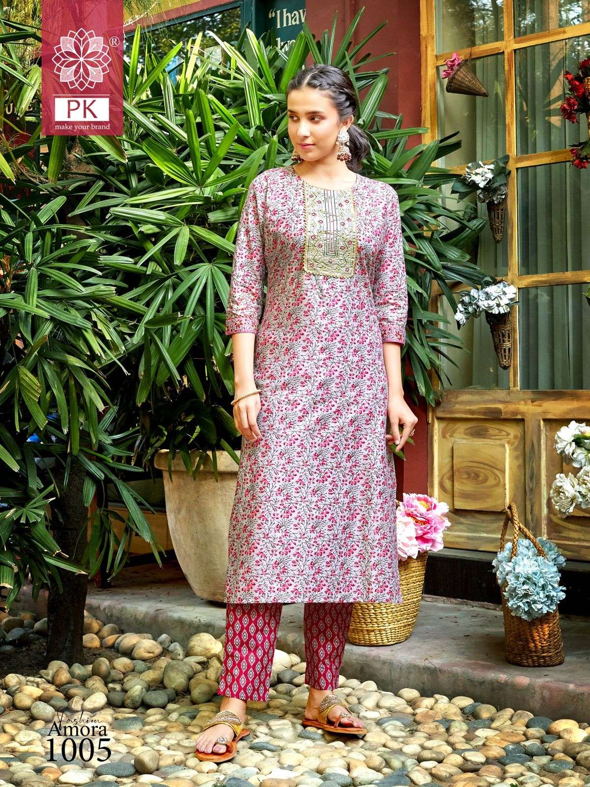 PK FASHION AMORA VOL 1 Kurti Wholesale catalog