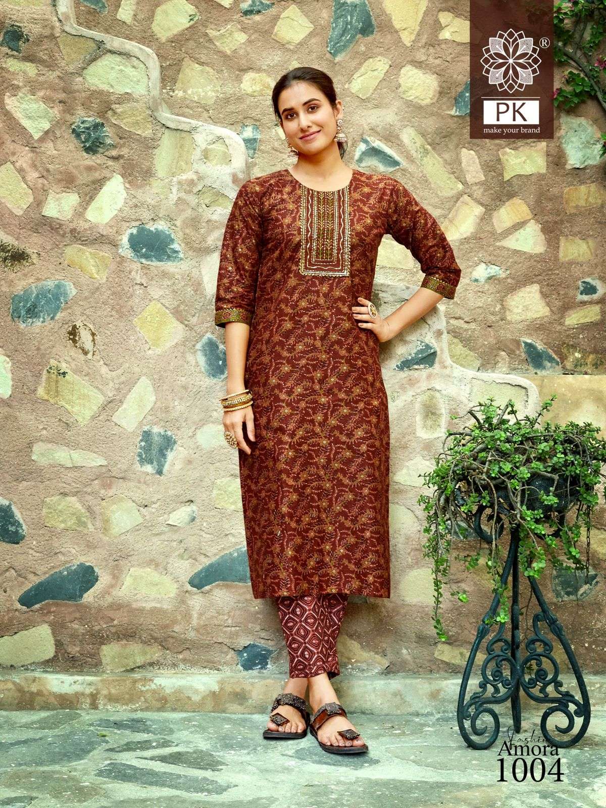 PK FASHION AMORA VOL 1 Kurti Wholesale catalog