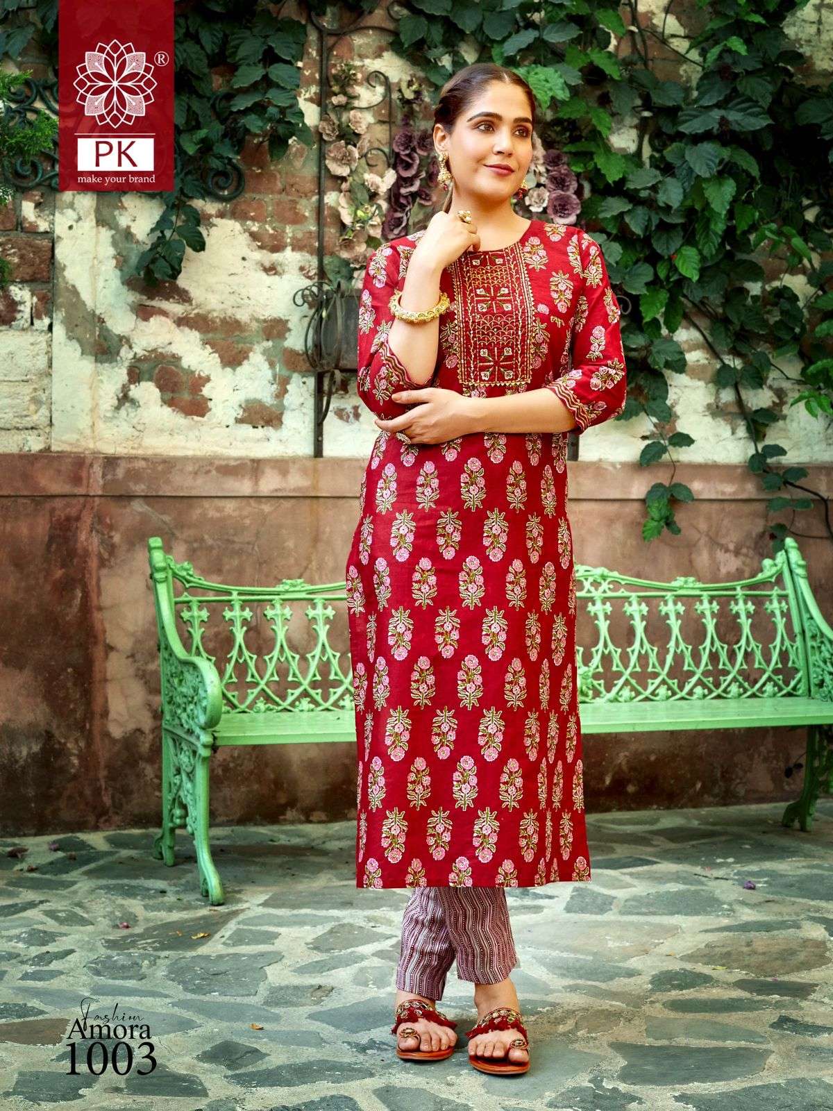 PK FASHION AMORA VOL 1 Kurti Wholesale catalog