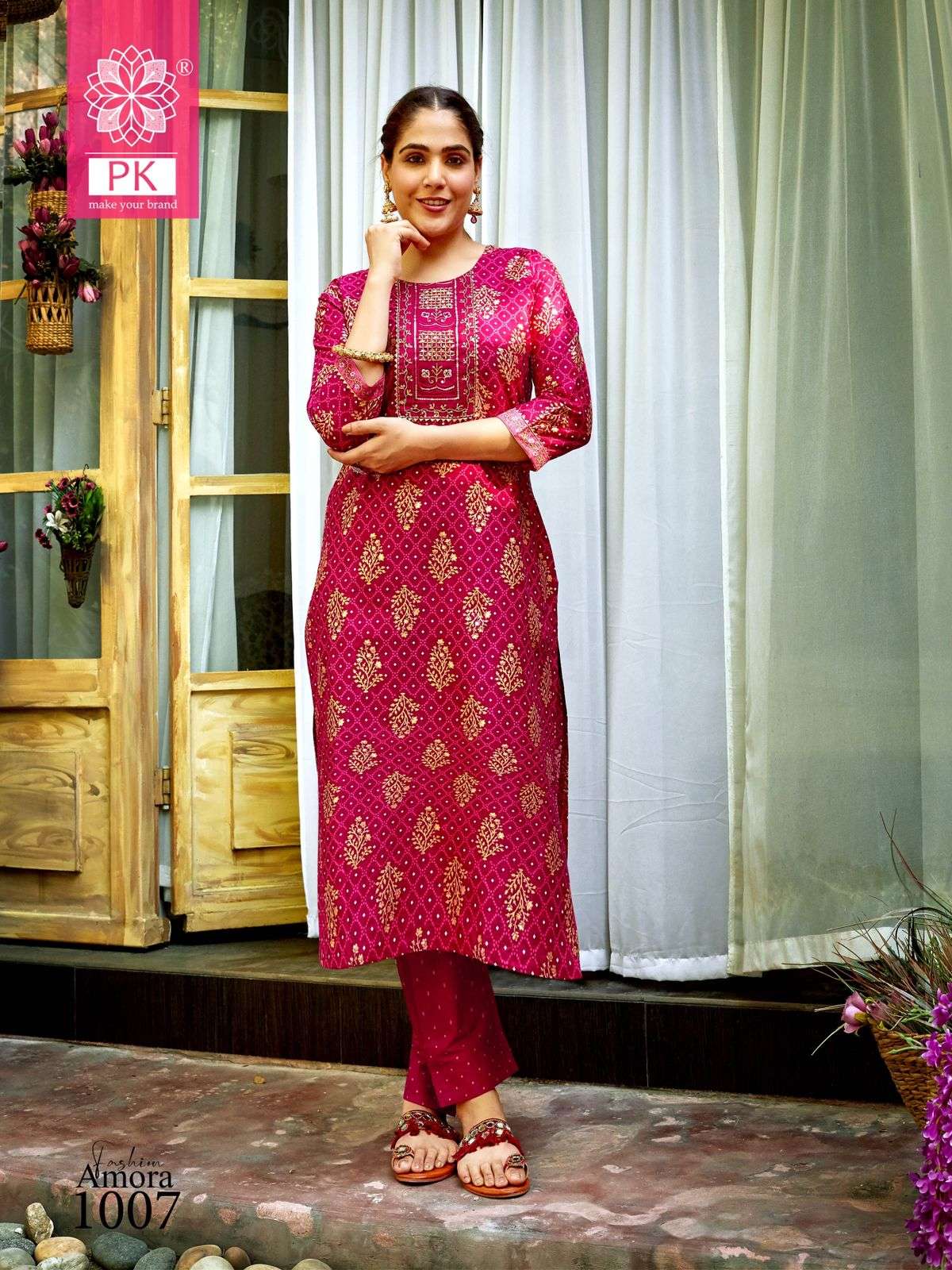 PK FASHION AMORA VOL 1 Kurti Wholesale catalog