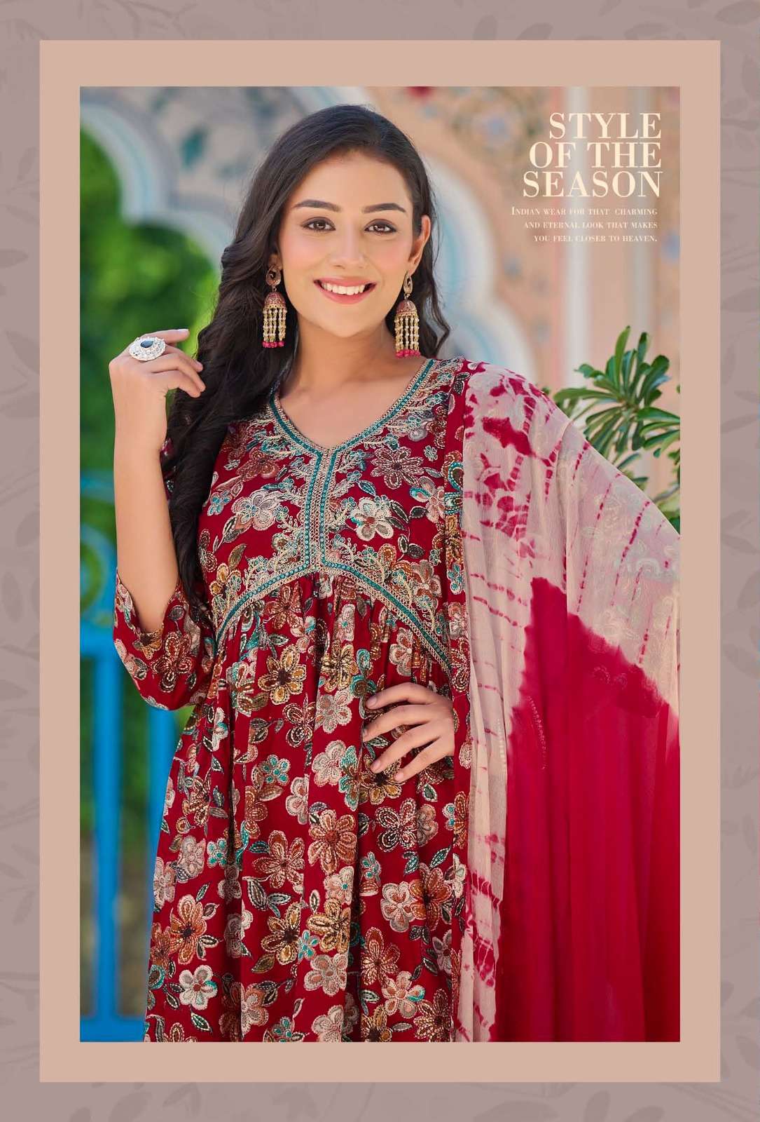 POPULAR Kurti with Pant with duppata Wholesale catalog