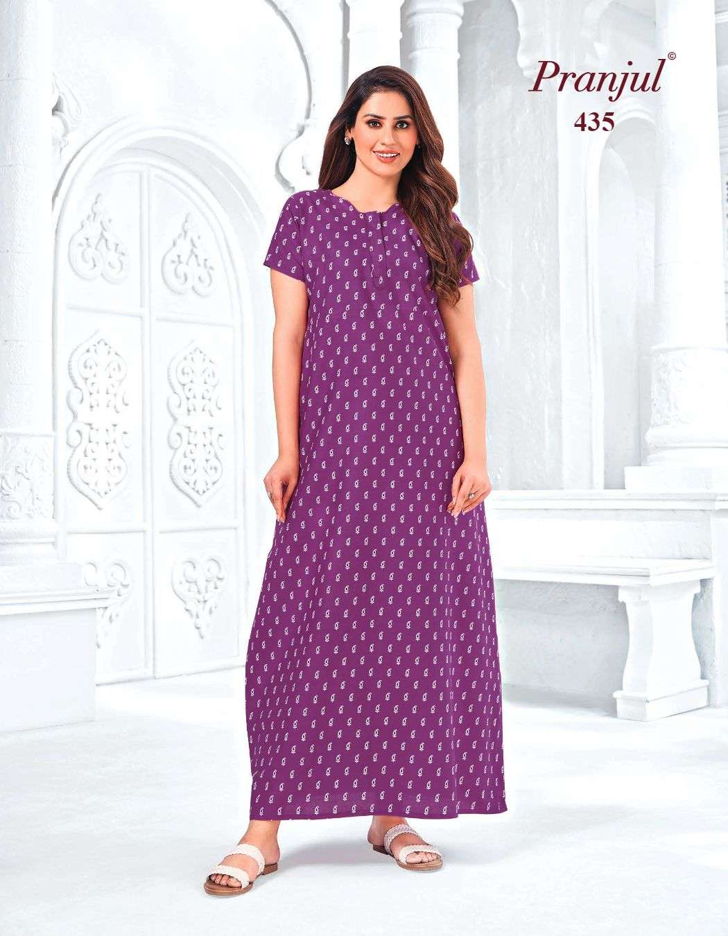 Pranjul Pragati Nighties Vol-6 - Wholesale Catalog