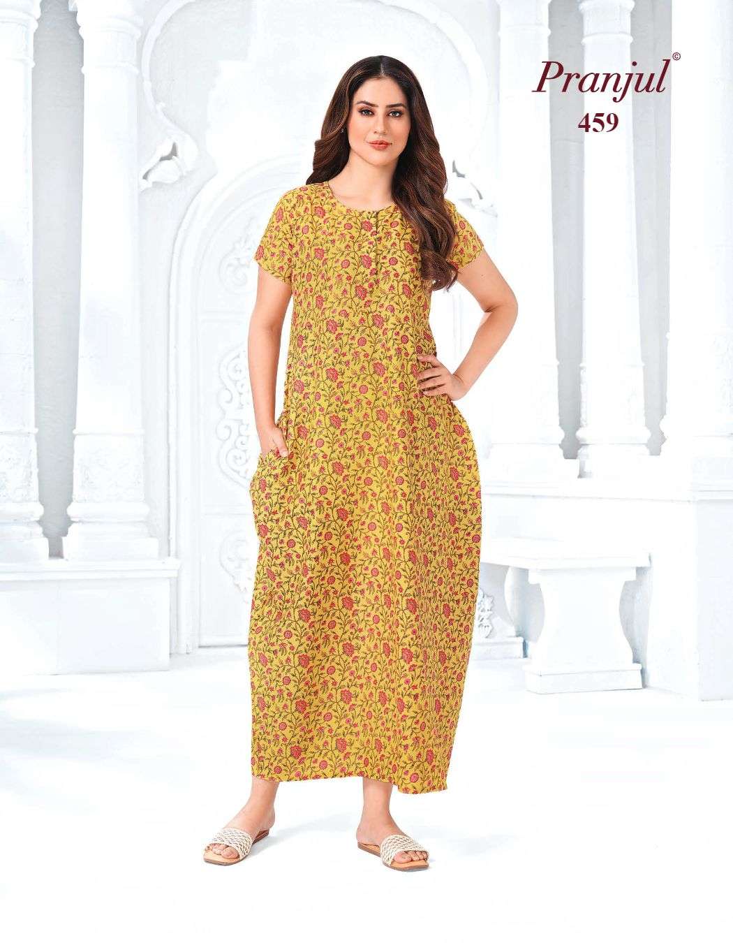 Pranjul Pragati Nighties Vol-6 - Wholesale Catalog