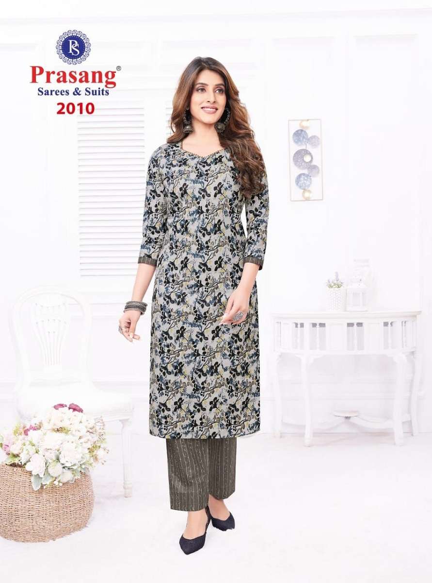 Prasang Alfa Vol-2 - Kurti With Pant - Wholesale Catalog