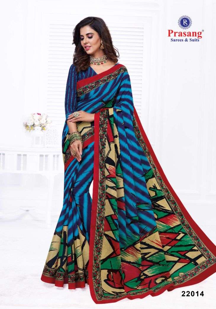 	Prasang Suncity Vol-22 – Cotton Saree -Wholesale Catalog