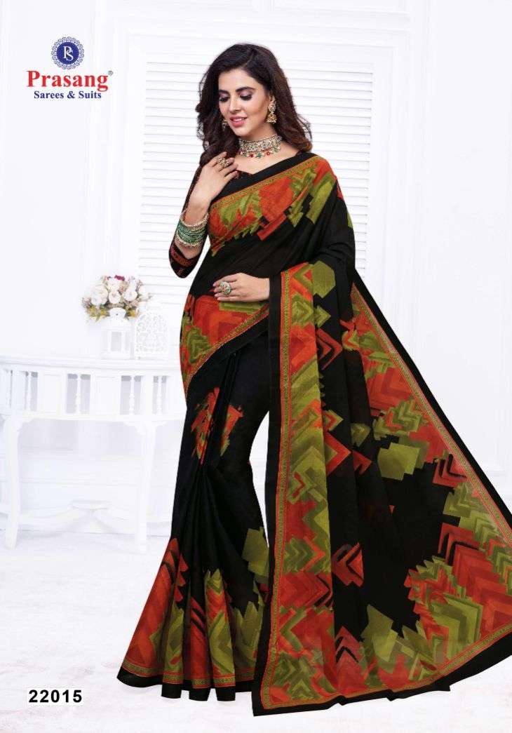 	Prasang Suncity Vol-22 – Cotton Saree -Wholesale Catalog