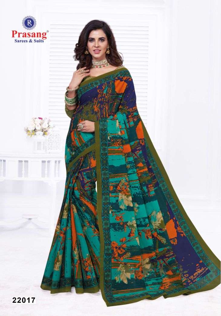 	Prasang Suncity Vol-22 – Cotton Saree -Wholesale Catalog