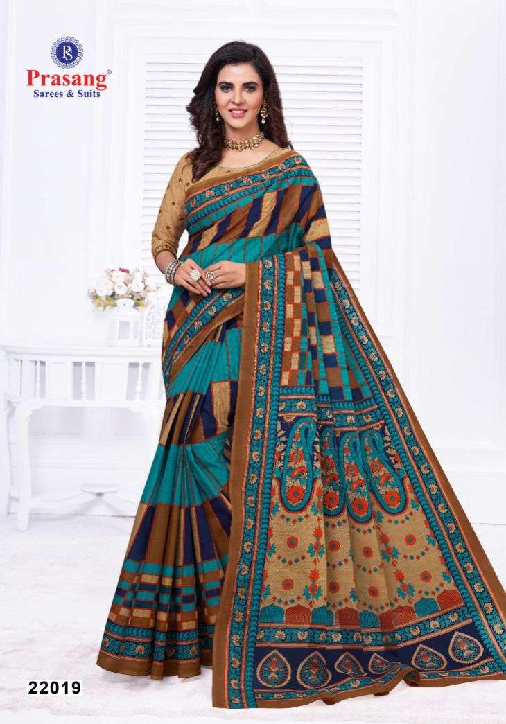 	Prasang Suncity Vol-22 – Cotton Saree -Wholesale Catalog