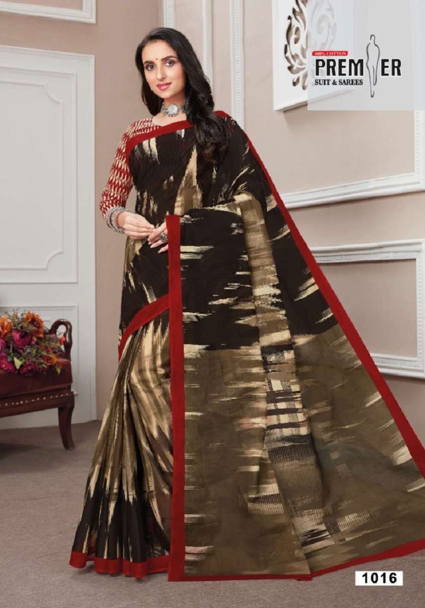 	Premier Vasudha Vol-1 – Cotton Saree -Wholesale Catalog