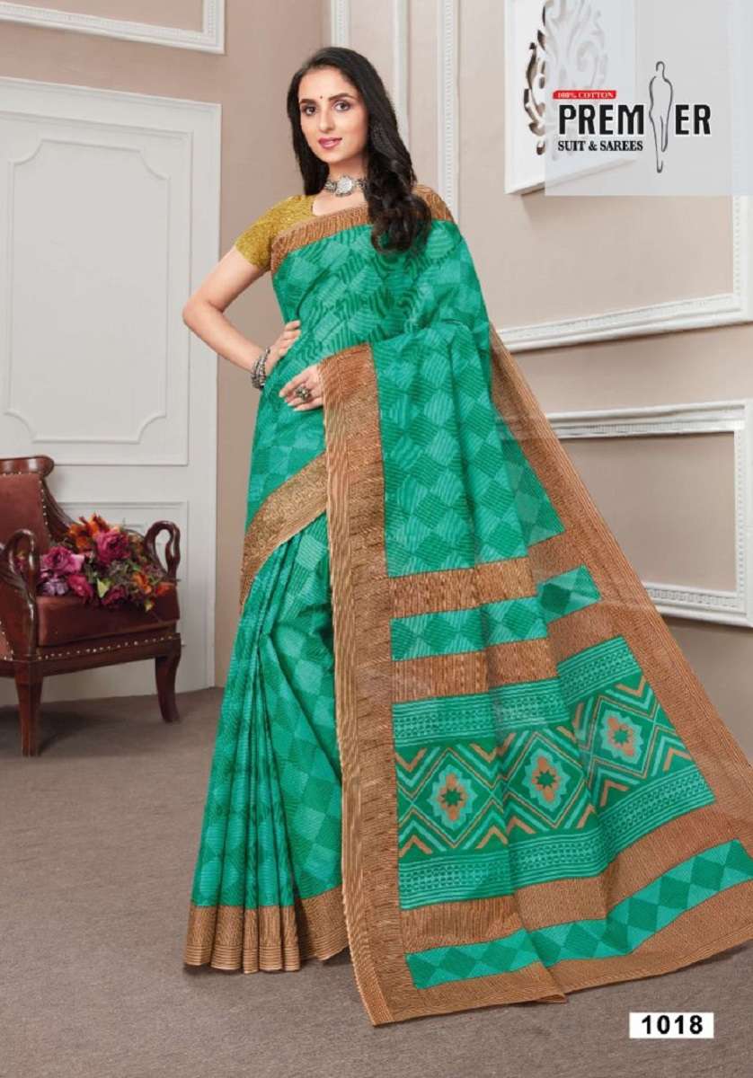 	Premier Vasudha Vol-1 – Cotton Saree -Wholesale Catalog