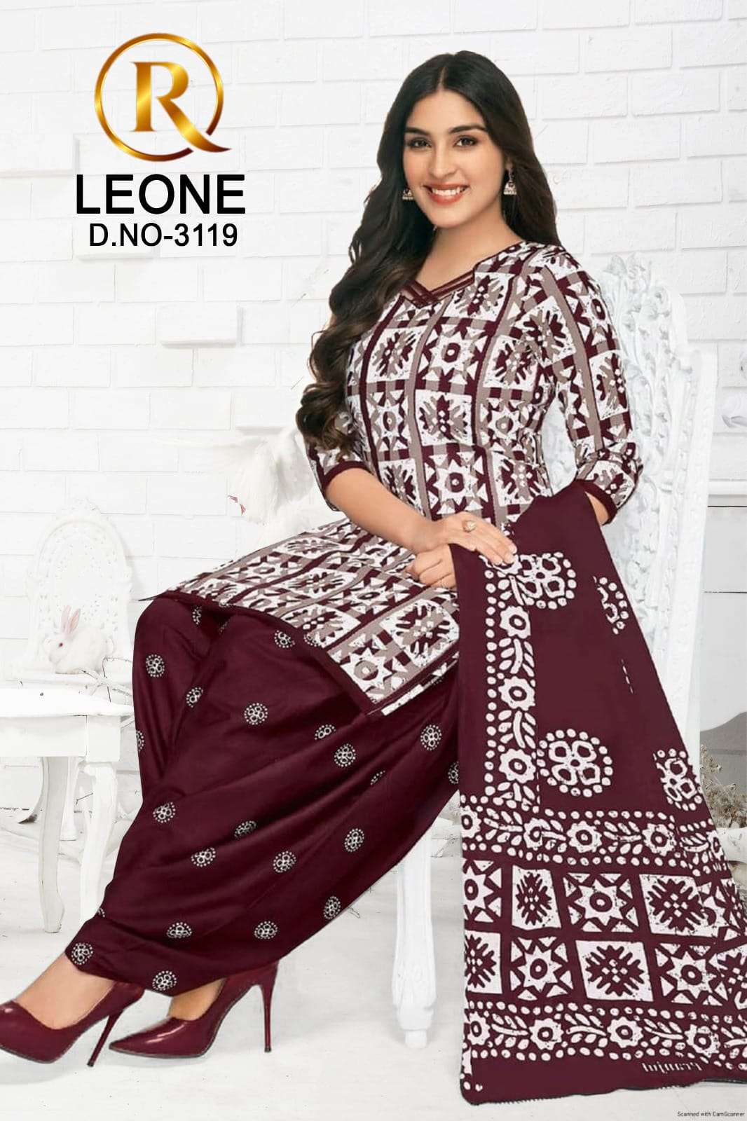 R Leone Synthetic Selection Design – Dress Material -Wholesale Catalog
